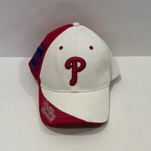 Fan Favorite Philadelphia Phillies Adjustable Strapback Hat Red White